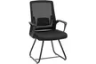 HomCom Ergonomic Meeting Chair with Mesh Back Support - Image 2