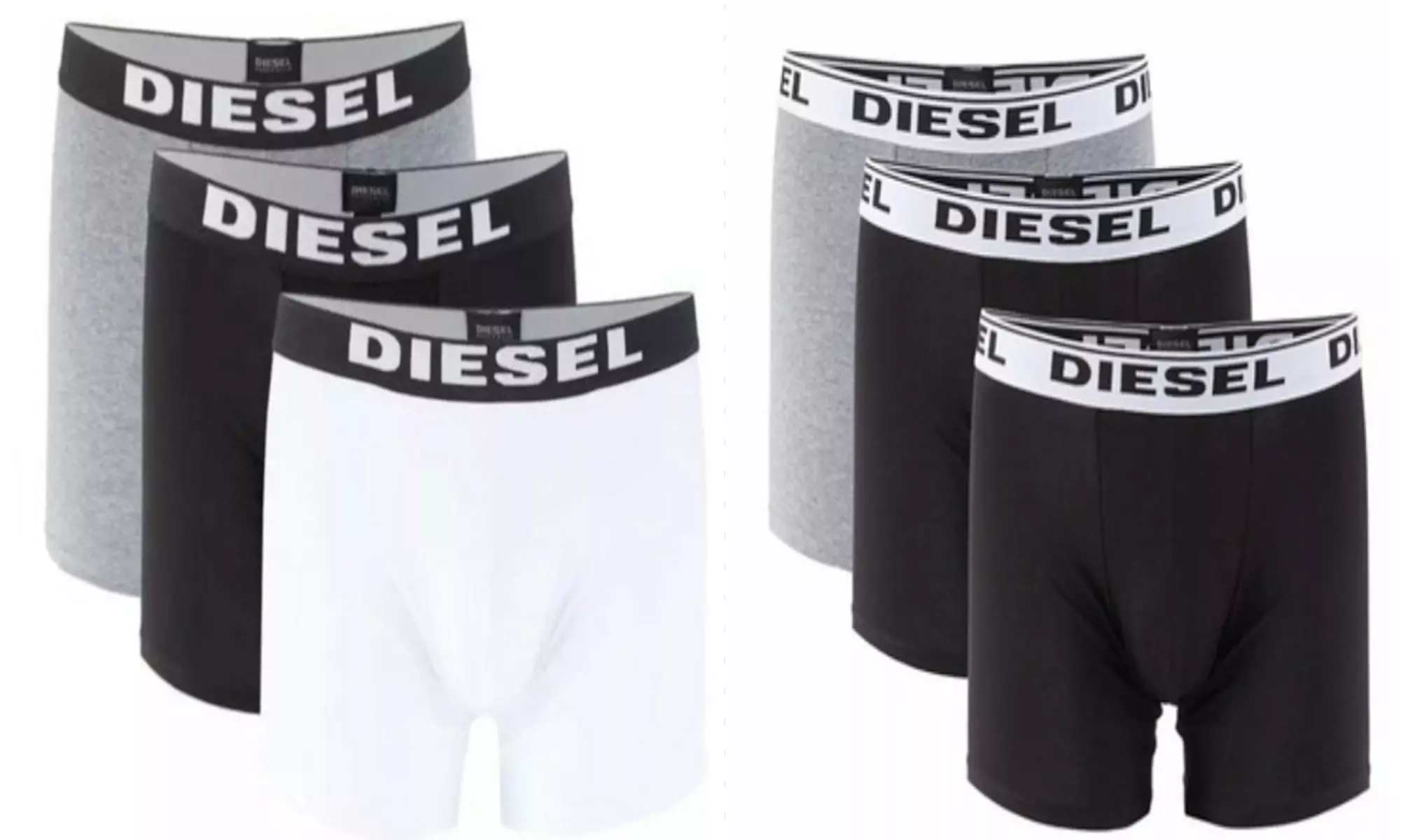 Diesel Men's Three Pack Underwear/Boxer Briefs: Ultimate Comfort!