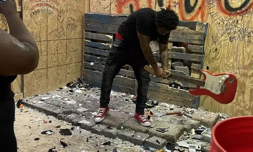 Up to 35% Off Smash Room Experience at Outrage Rage Room
