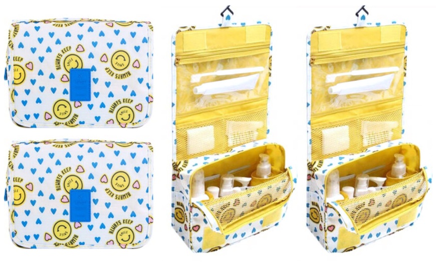 Image 11: One or Two Travel Storage Bags with Hook