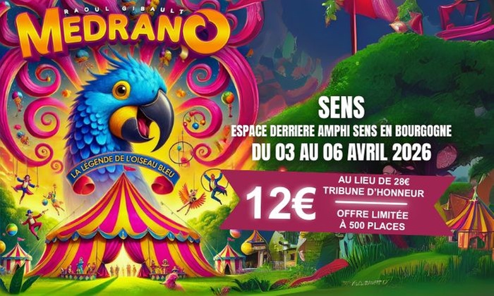 "La Légende de l’Oiseau Bleu" du Cirque Medrano à Sens - début avril