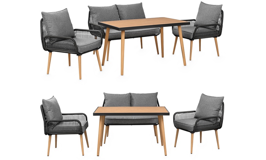 Image 16: Loungeset "Sienna" voor 4 of 6 personen