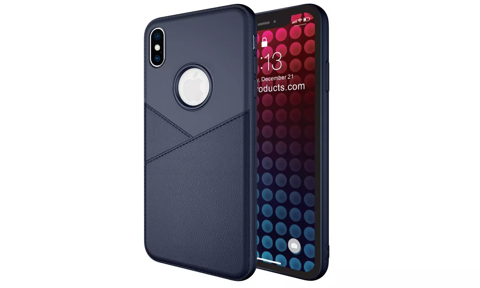 Waloo Silicone Textured Case for iPhone 6/7/8, 6/7/8 Plus, X/XS, XR, & Xs Max