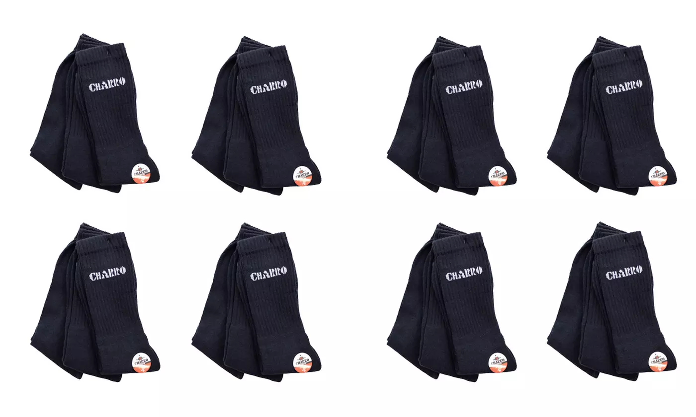 Fino a 24 calzini Charro in spugna