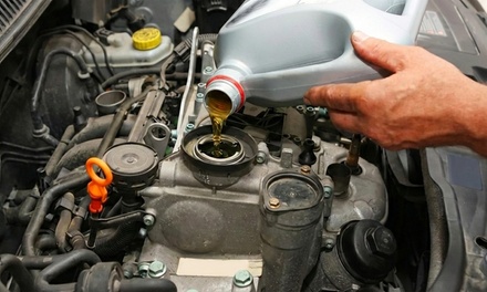 Synthetic Blend Oil Change Service with Brake Inspection - A and B Automotive LLC
