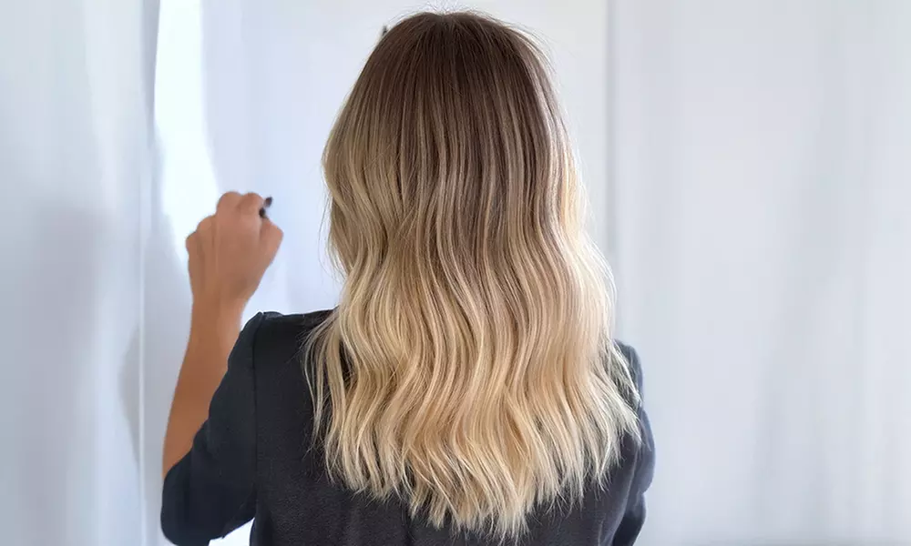 Haircut, Conditioning, Blowdry & Color, Balayage or Highlight Options