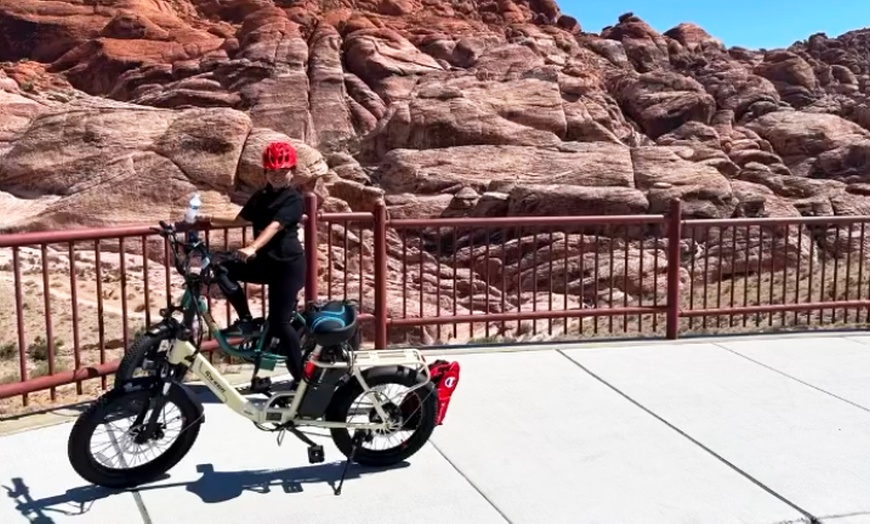 Image 5: Explore the Red Rock Canyon with E-Bike Tour - Full Day (8-Hours) 
