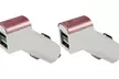 One, Two or Three FX Powabud Twin USB Socket 2.1A Car Chargers - Second Medium