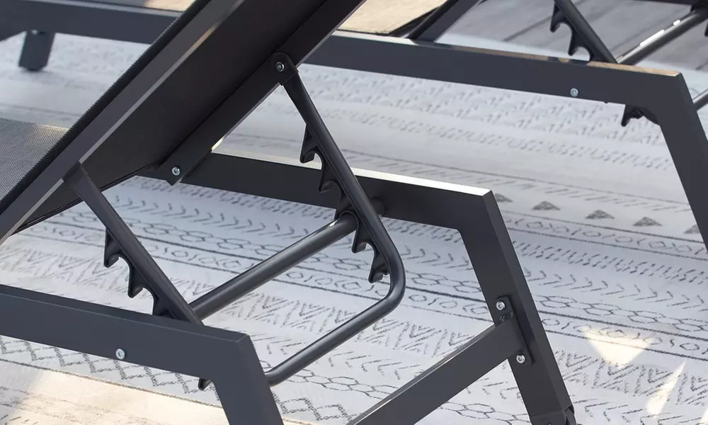 Lot de 2 transats Côté Lounge