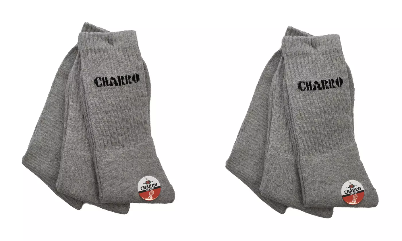 Fino a 24 calzini Charro in spugna