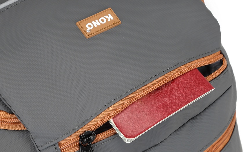 Image 14:  Mochila urbana impermeable con revestimiento 