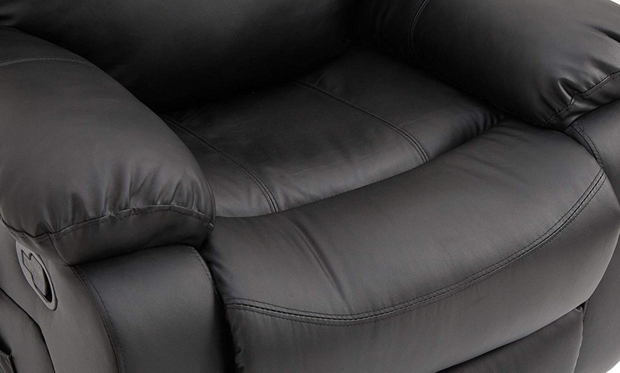 Image 20: Padded Recliner Armchair