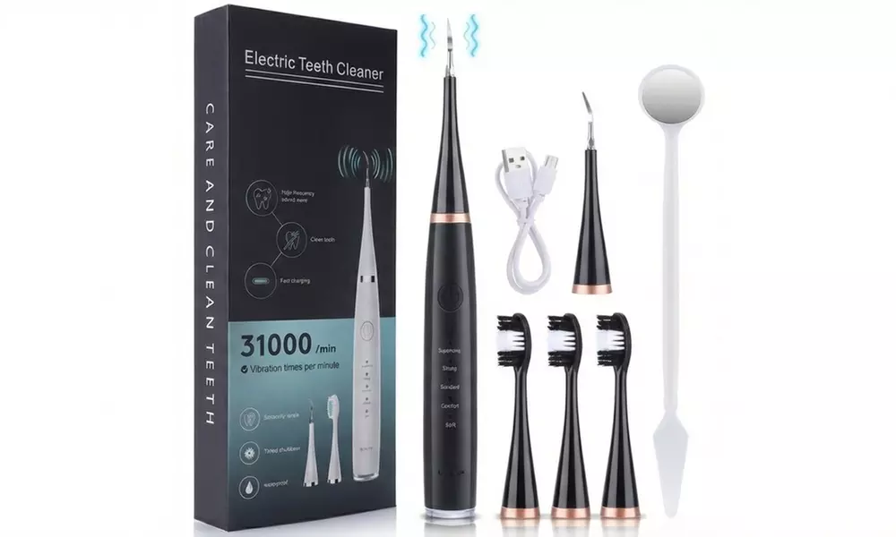 Dispositivo 2-in-1 per la pulizia dentale