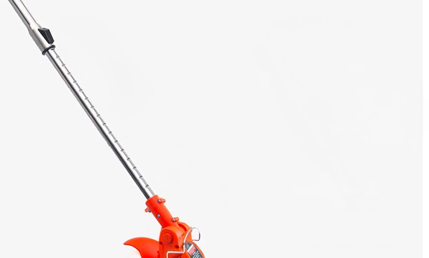 Image 4: Desbrozadora y cortacésped inalámbrico con doble batería de 36 W