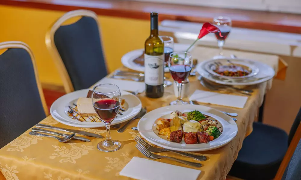 Two or Three-Course Meal with Choice of Drink for Two or Four