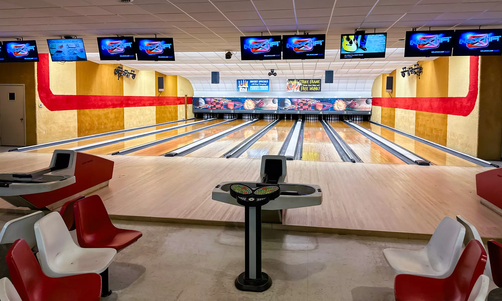 Roll Into Fun: One or Two Hour Bowling for 2, 4, or 6 – Shoes Included 