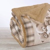 Image 11: Couverture plaid double face sherpa et microfibre
