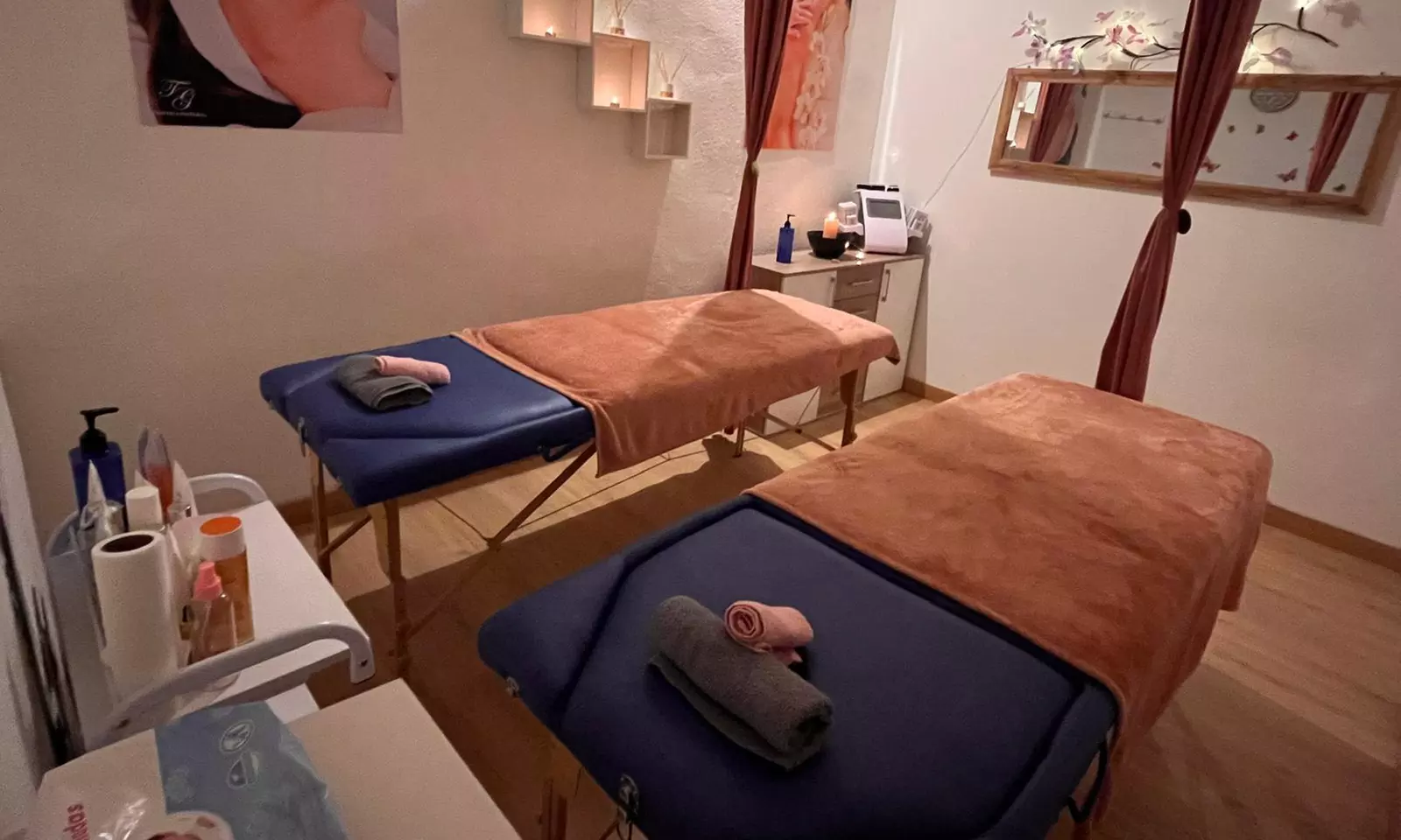 Masaje relajante de duración a elegir entre 30, 45 o 60 minutos para 1