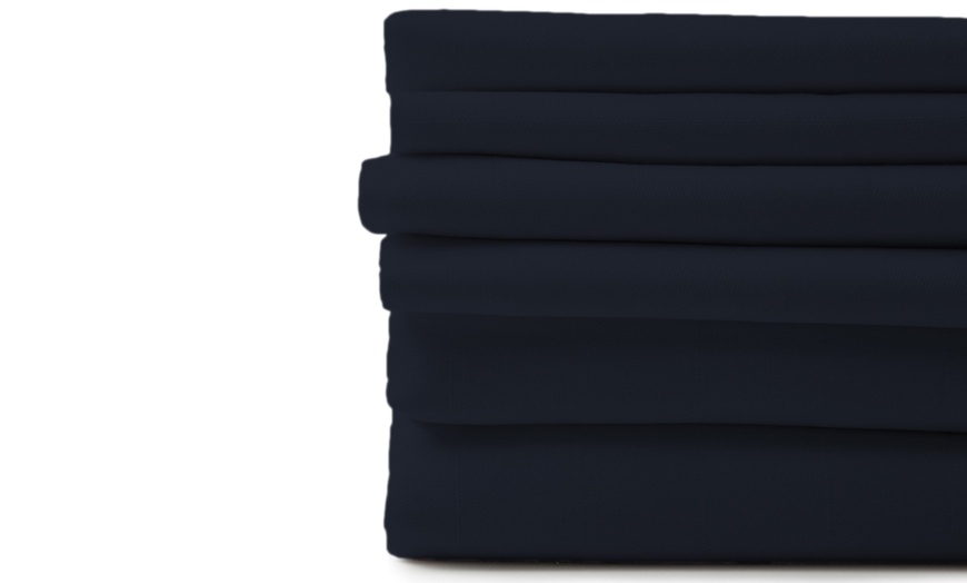 Image 16: 6 PIECE EGYPTIAN COTTON FEEL NICE SHEETS 1800 SERIES DEEP POCKETS 4 PILLOWCASES