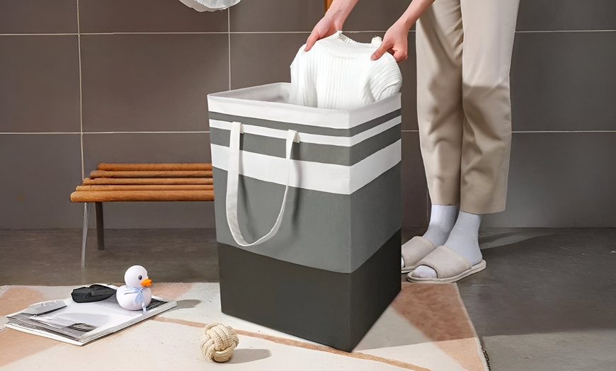 Image 7: Cesto per biancheria da 75 L