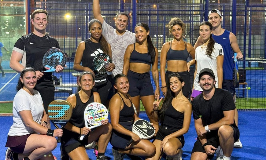 Image 3: Outdoor Padel Court Rental 60–120 Min or 60 Min Private Coaching