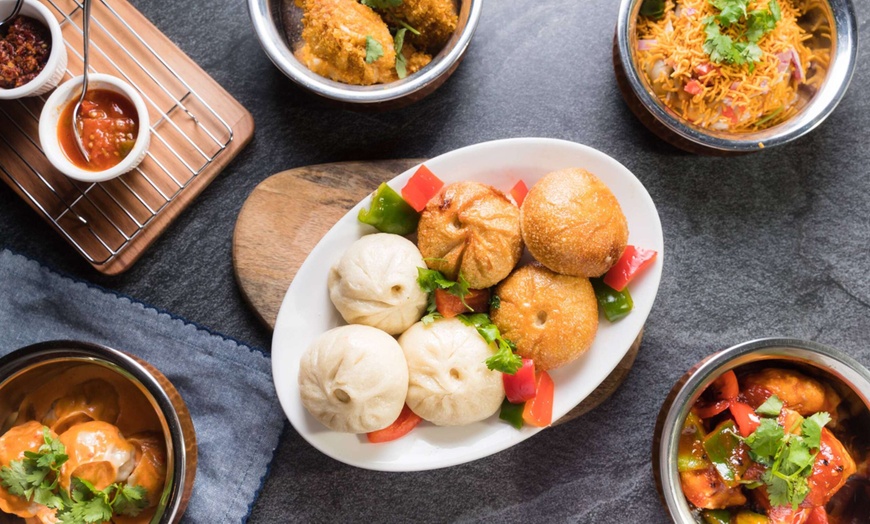 Image 1: Dumplings & Drinks Feast for 1, 2, or 4 People