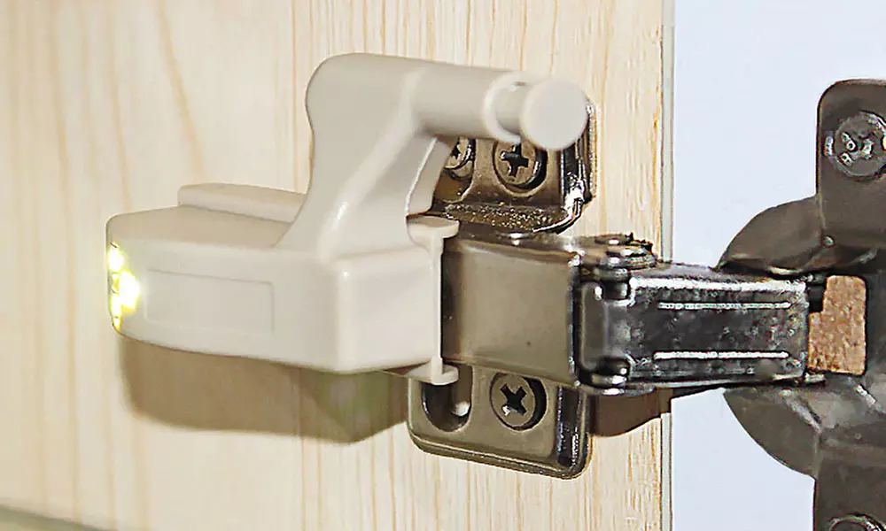 Inner Hinge Automatic Motion Sensor LED Light (6-Pack) - Second Medium