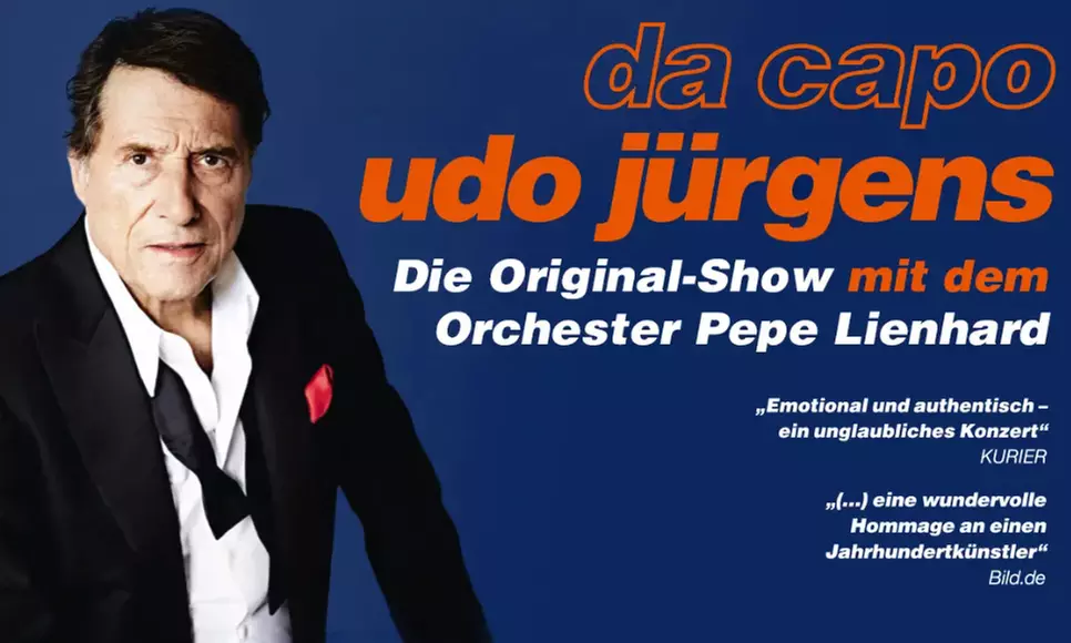 Ticket für Da Capo Udo Jürgens Tribute vom 23.01. - 18.02.26