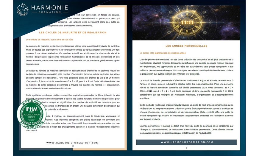 Image 4: Parcours complet en numérologie pour mieux vous connaître