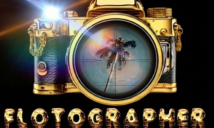 60 Minute In-Studio Photography Session with 5 edits and online gallery Photo Package - Flotography