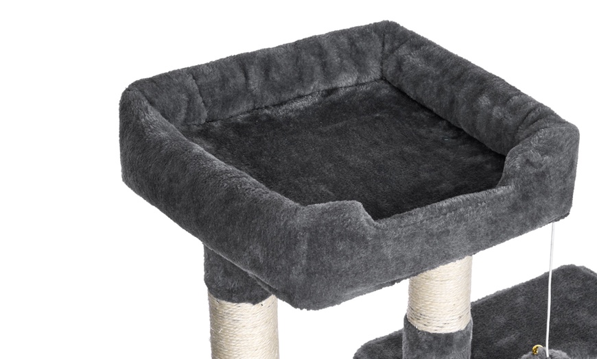 Image 12: Meerlaagse grijze kattenboom