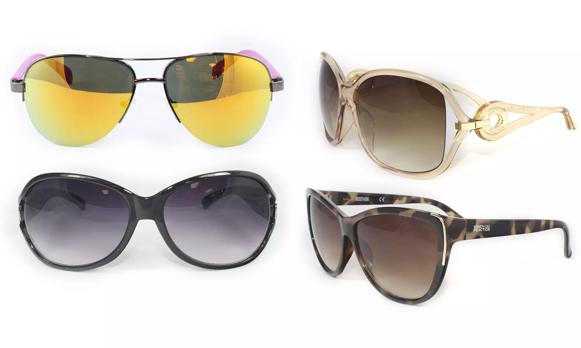 Kenneth Cole Reaction Women's Sunglasses. Multiple Styles Available. - Primary Image