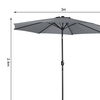 Image 7: 3M Garden Parasol with UV Protection and 360° Tilt 