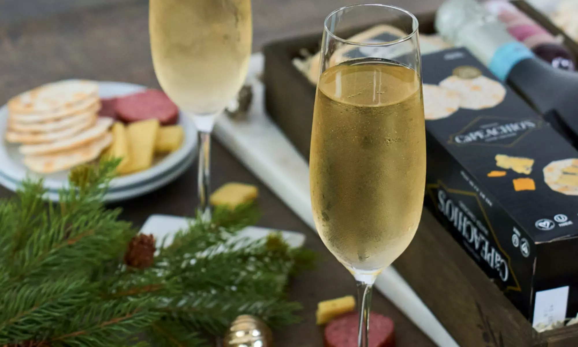 Celebrate Holidays w/ Classic Wine, Champagne & Truffle Gift Baskets!