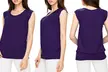 Made by Johnny Women's Scoop Neck Short Sleeve Top - Second Medium