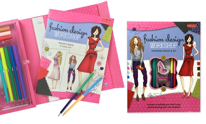 Up To 40% Off on Fashion Design Drawing Kit | Groupon Goods