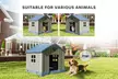 PawHut Dog Kennel Outdoor for Dogs - Second Medium