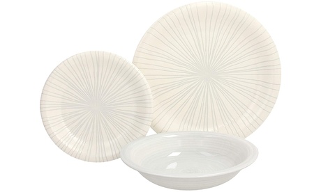 Servizio piatti da 30 Tognana Olimpia Grey Lines