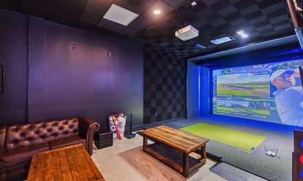 One-Hour Golf Simulator Rental with Clubs - For Up to 10 People (Sunday-Thursday) - Loft18 Baton Rouge, Louisiana