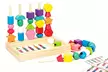 25 Beads Wooden Lacing Toy Set; Educational and Interactive Fun - Second Medium