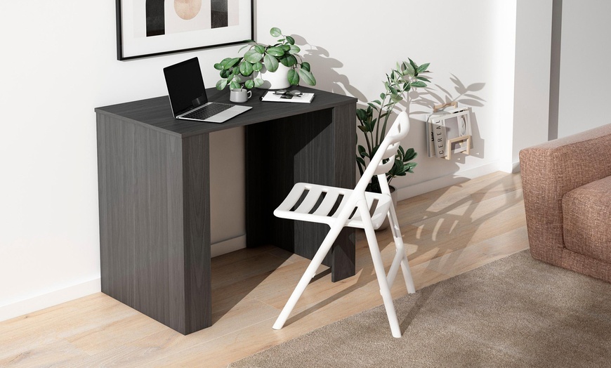 Image 12: Extendable Console Table for 8 Diners