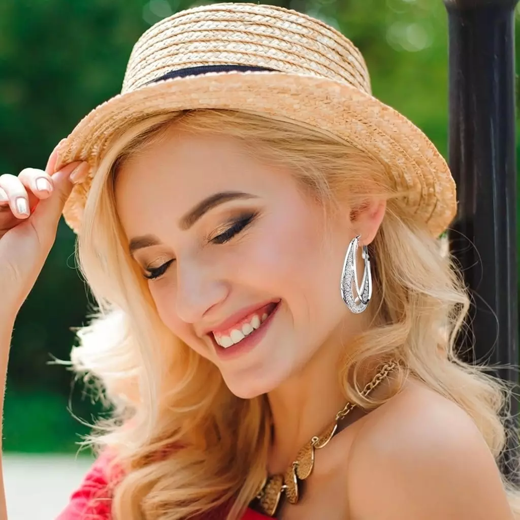 1 o 2 paia di orecchini a cerchio