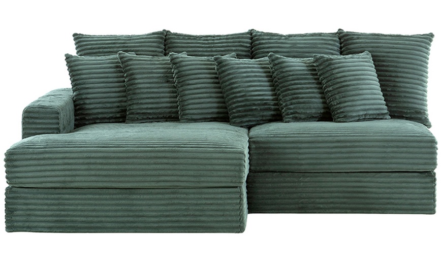Image 25: Canapé d'angle "Kendari" de Kocoon en velours côtelé