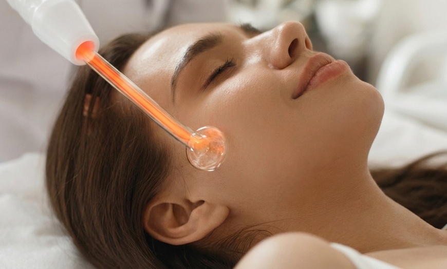 Image 4: Rejuvenate Skin with High Frequency LED or Advanced Light Therapy