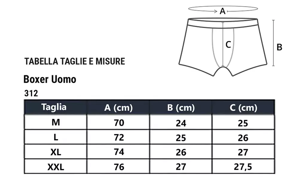 Pack di 3 o 6 slip o boxer da uomo Navigare