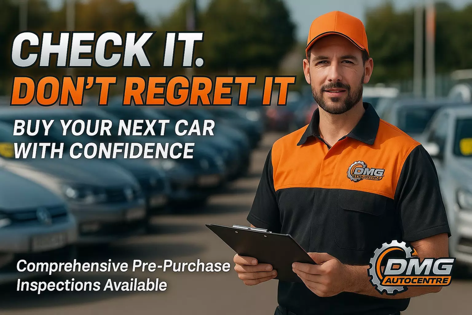 Pre-Purchase Vehicle Inspection with Road Test & Written Report – DMG Autocentre - Primary Image