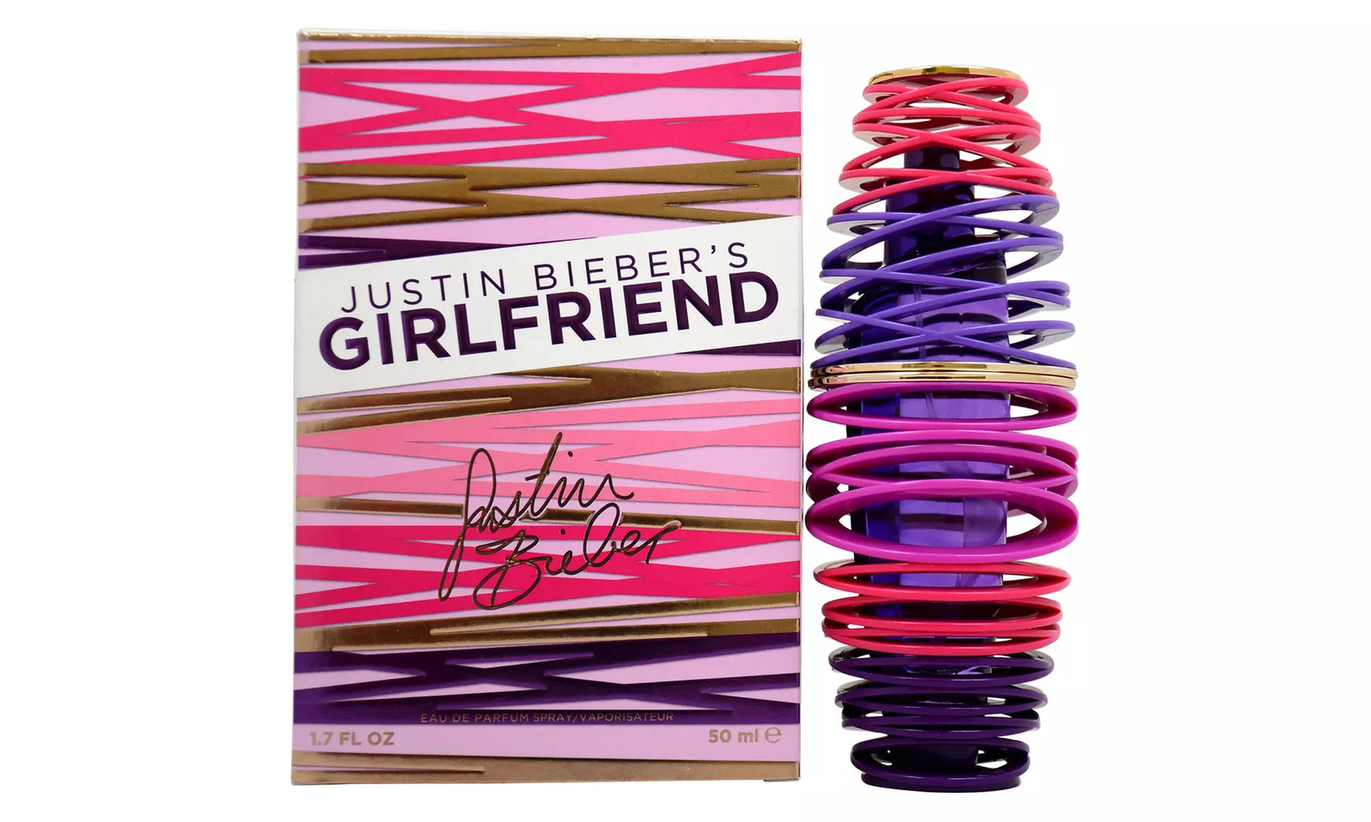 Justin Bieber's Girlfriend Eau de Parfum for Women (1.7 Fl. Oz. or 3.4 Fl. Oz.) - Second Medium
