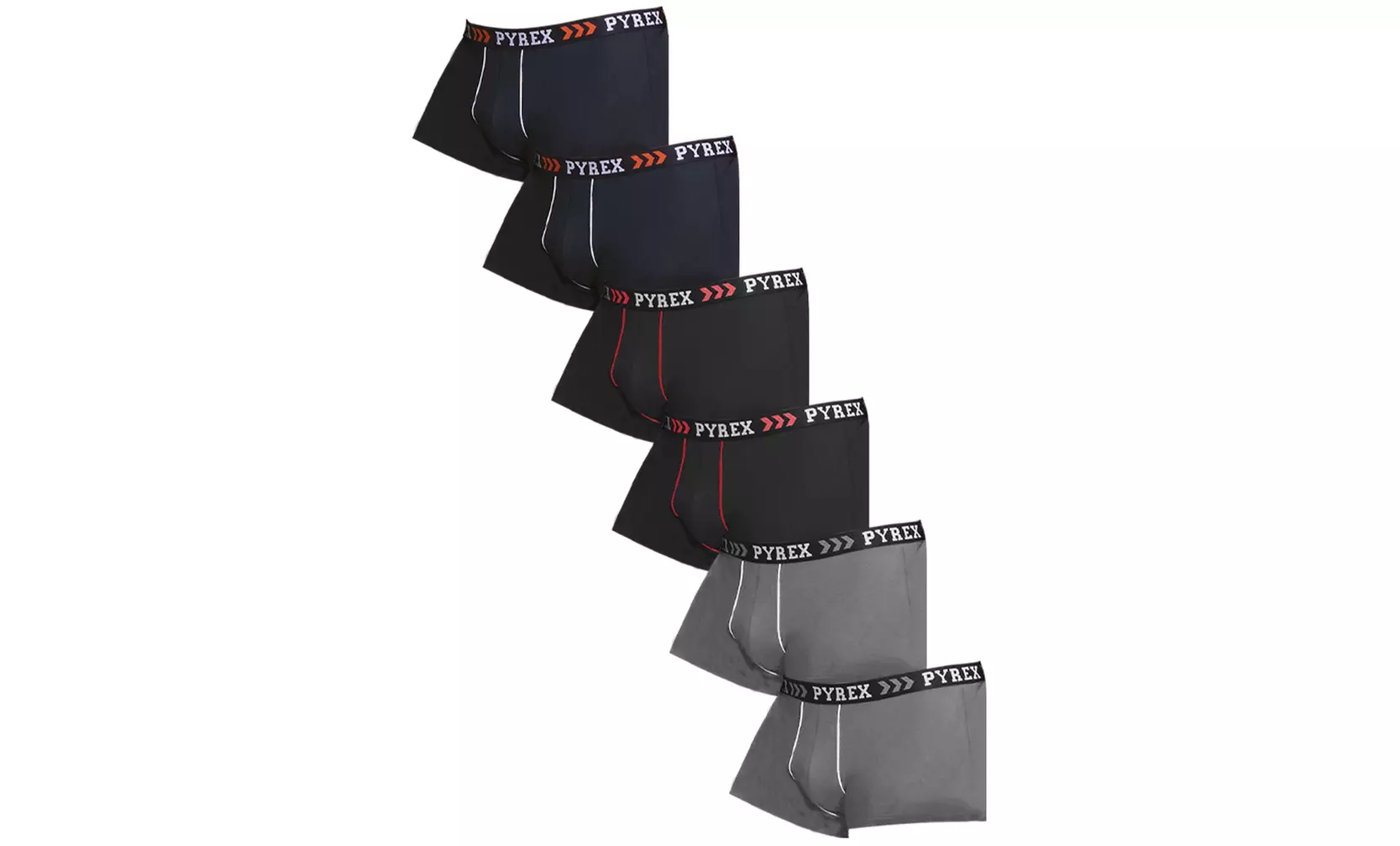 3er- oder 6er-Pack Pyrex Slips oder Boxershorts für Herren