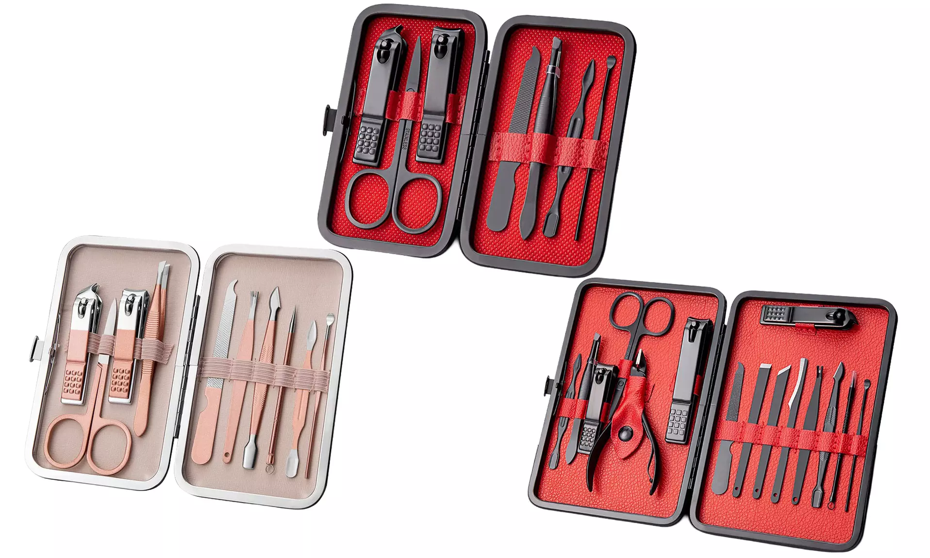 Manicure Set Stainless Pedicure Care Tools Nail Scissors Kit