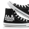Image 4: Stranger Things Inspired Glow-in-the-Dark High-Top Trainers